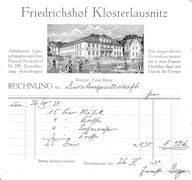 Rechnung von 1931